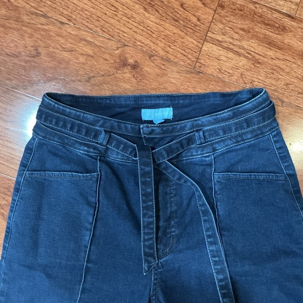 Draper James Dark Denim with tie Size 8 - Picture 4 of 6